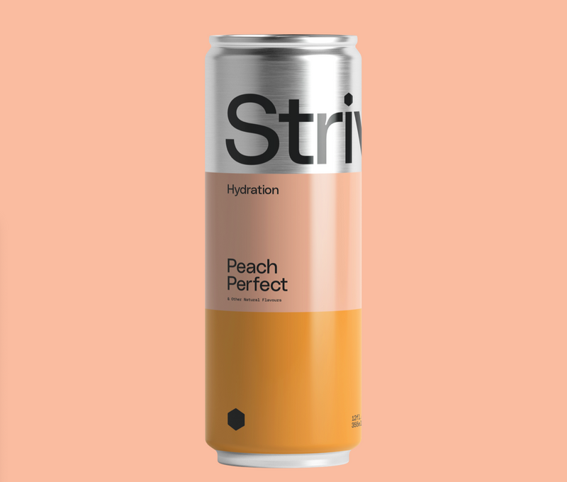 Strive Soda - Peach (12 pack)