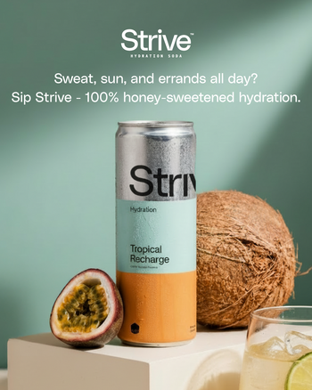 Strive Soda - Tropical (12 Pack)