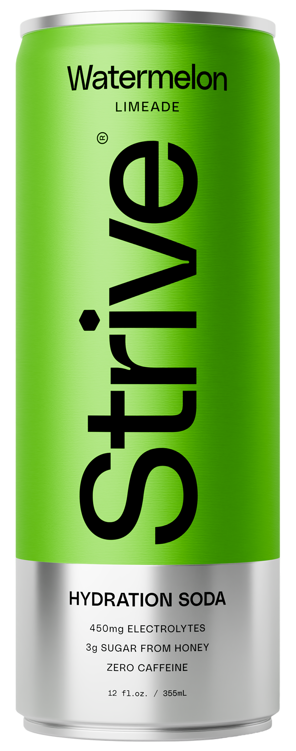 Watermelon Strive Soda can