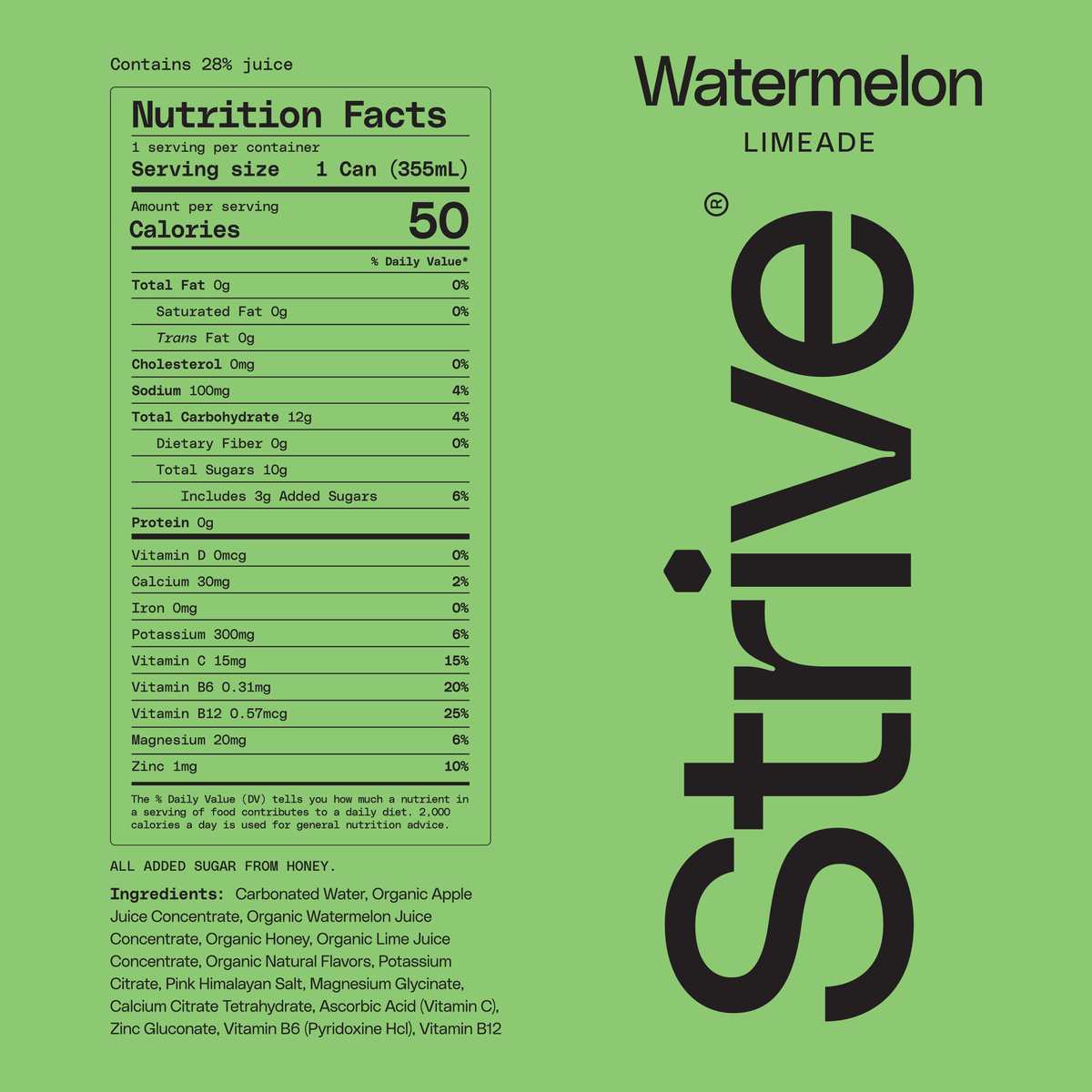 Hydration Soda - Watermelon Limeade