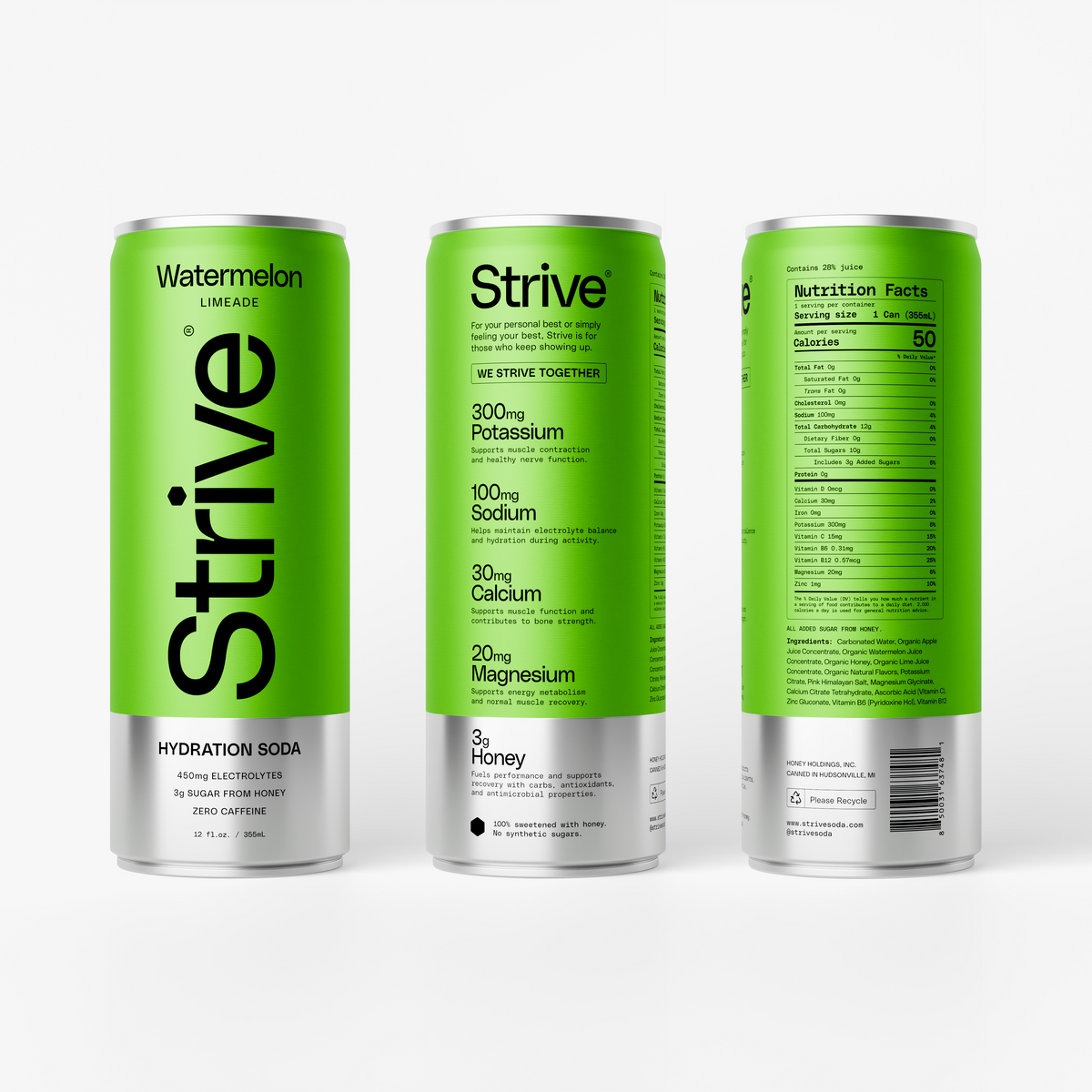 Hydration Soda - Watermelon Limeade