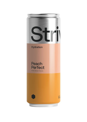 Strive Soda Peach Perfect can