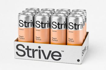 Strive Soda - Peach (12 pack)