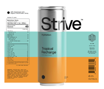 Strive Soda - Tropical (12 Pack)